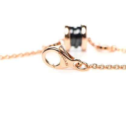 Bulgari 18K Rose Gold Black Ceramic B.Zero1 Bracelet 4 of 6