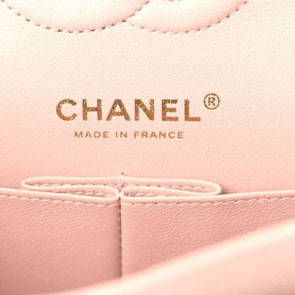 Chanel Caviar Quilted Small Double Flap Light Pink 6 of 10