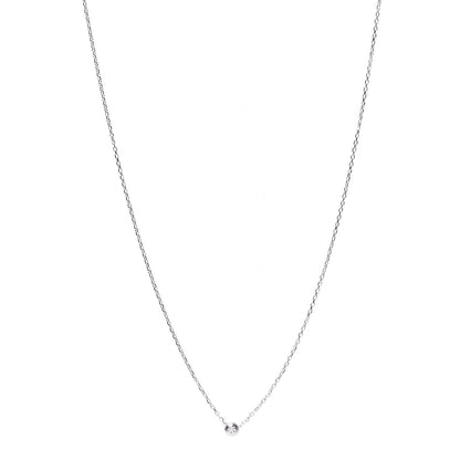 Cartier 18K White Gold Diamond XS D'Amour Pendant Necklace 1 of 7