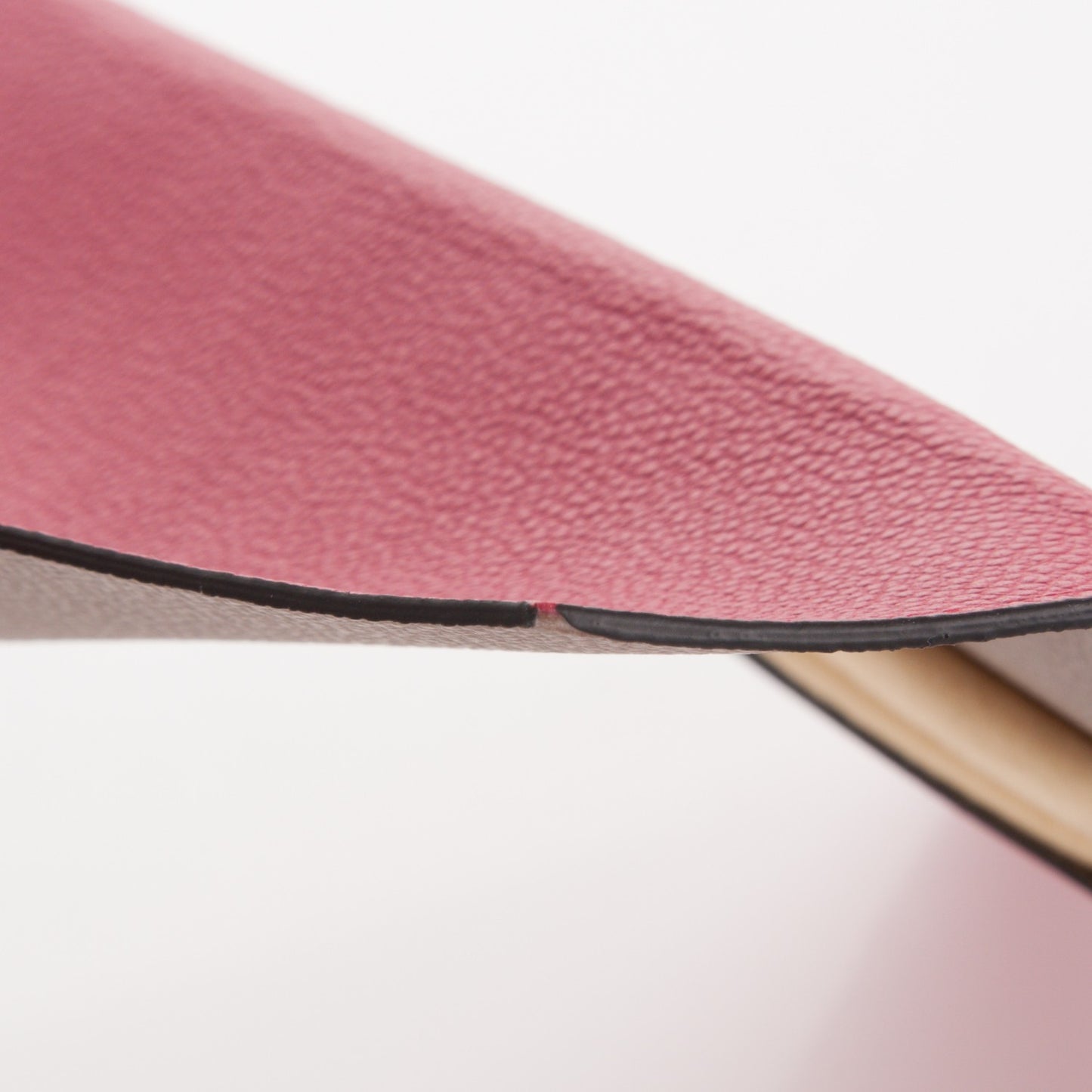 Cuir Rivets Enveloppe Fuchsia