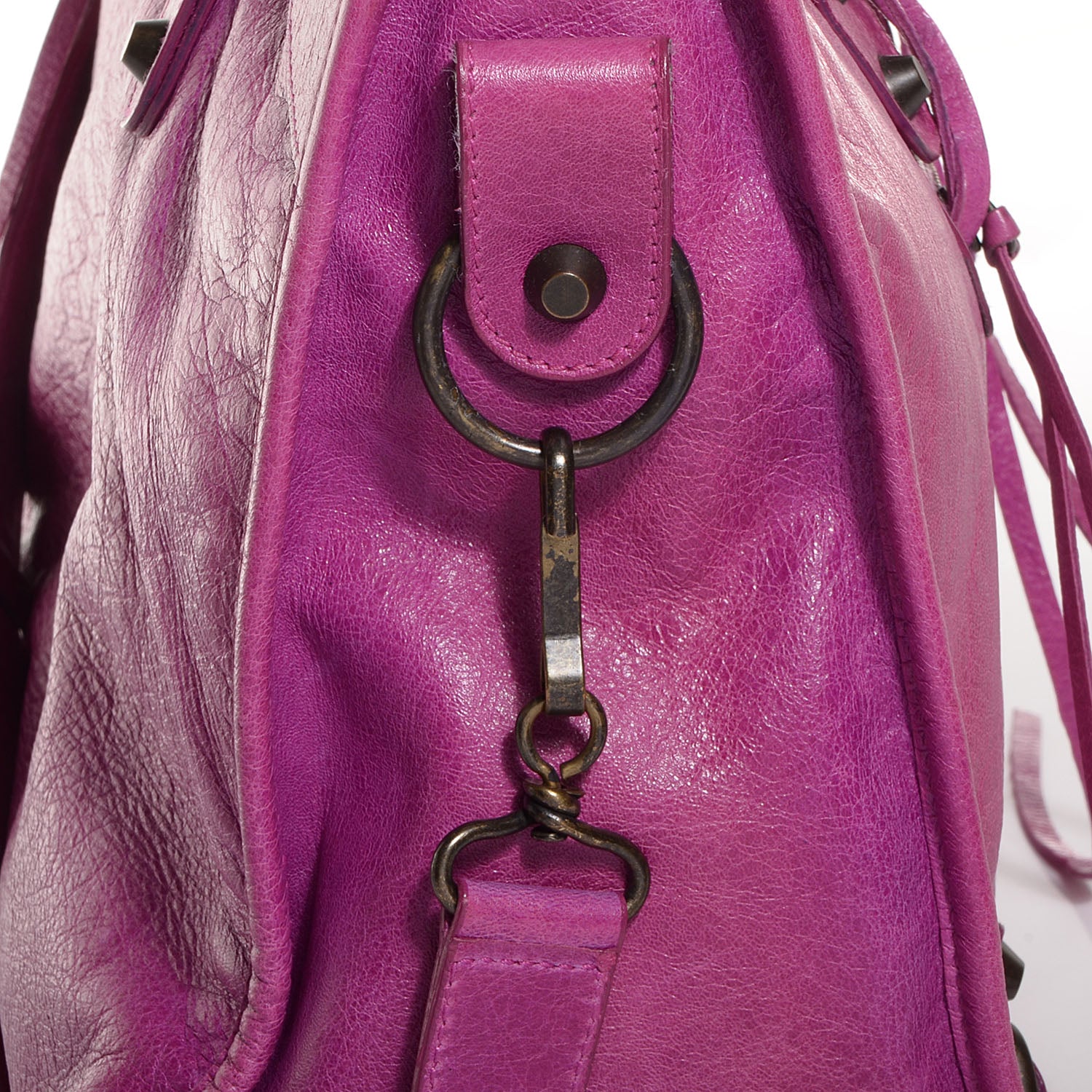 Balenciaga Chevre Classic Hardware City Magenta 12 of 14