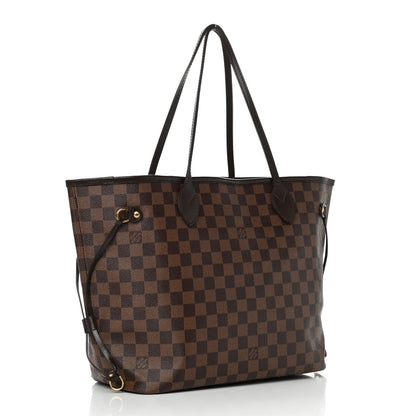 Louis Vuitton Damier Ebene Neverfull MM 2 of 9