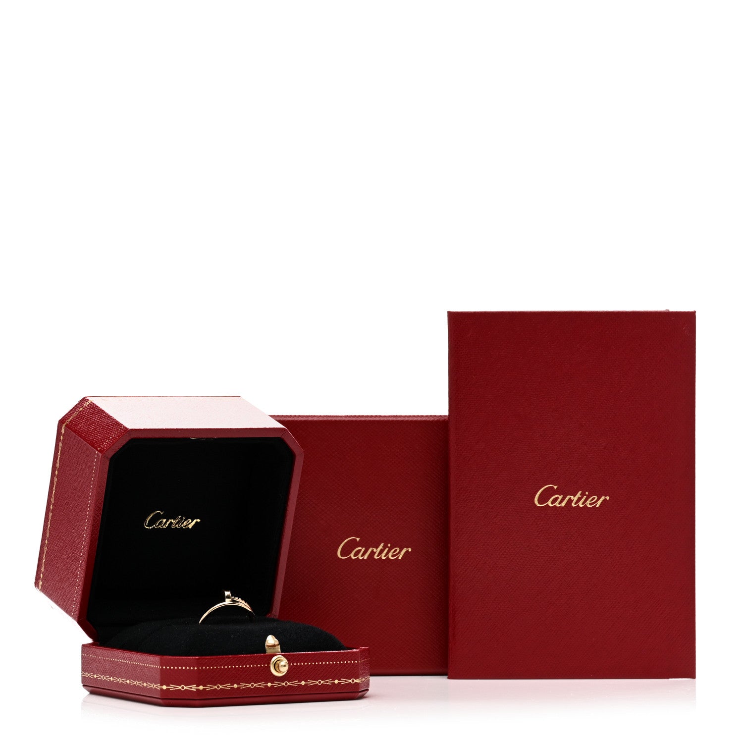 Cartier 18K Yellow Gold Small Juste Un Clou Ring 50 5.25 4 of 4