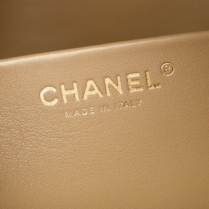 Chanel Suede Calfskin Small Souplissimo Maxi Flap Dark Beige 6 of 11