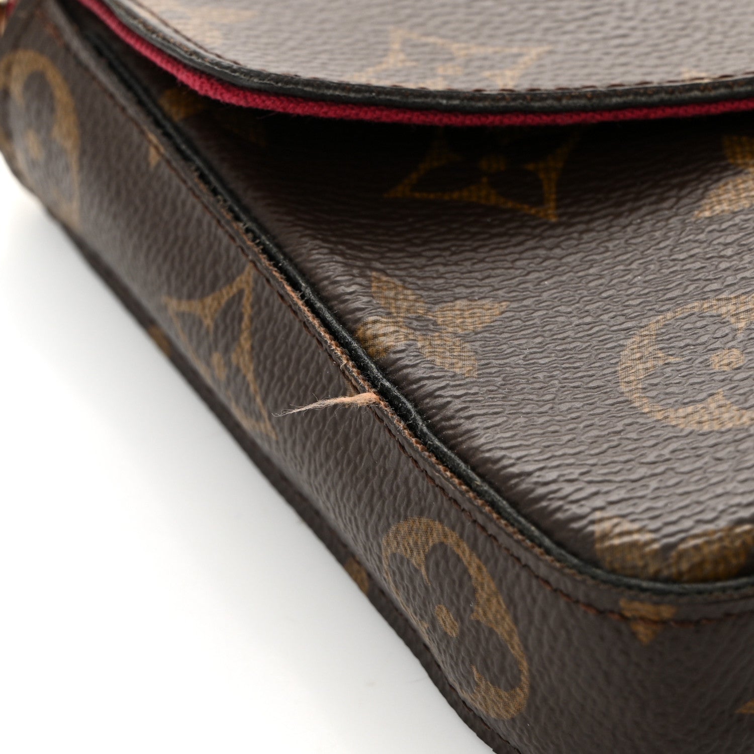 Louis Vuitton Monogram Pochette Felicie Chain Wallet Fuchsia 12 of 12