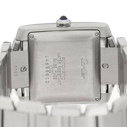 Cartier Stainless Steel 28mm Tank Francaise Automatic Watch 4 of 4
