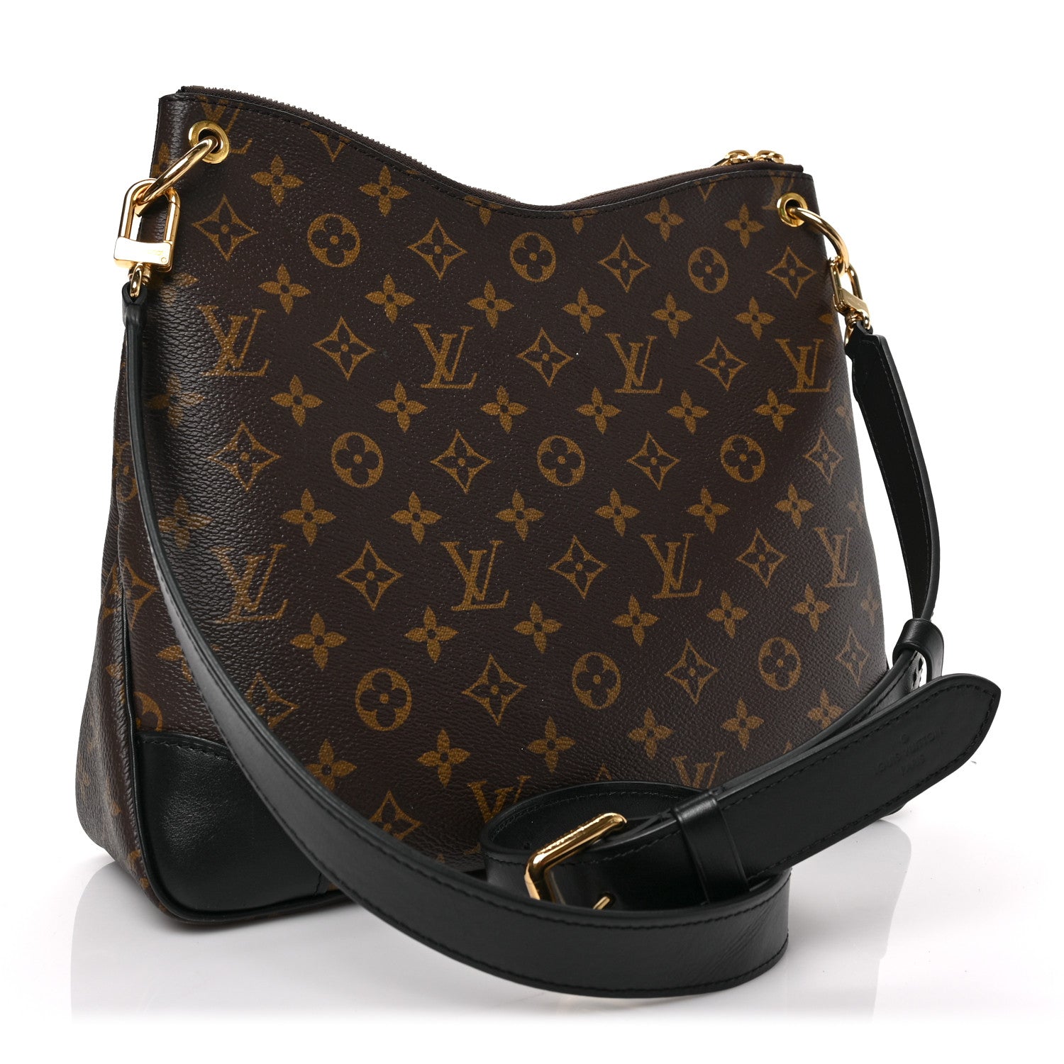 Louis Vuitton Monogram Odeon MM Black 3 of 8