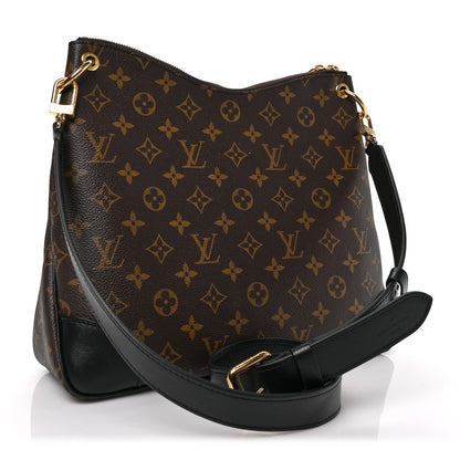 Louis Vuitton Monogram Odeon MM Black 3 of 8