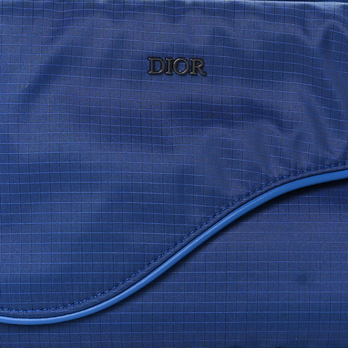 Nylon Saddle Belt Bag Blue