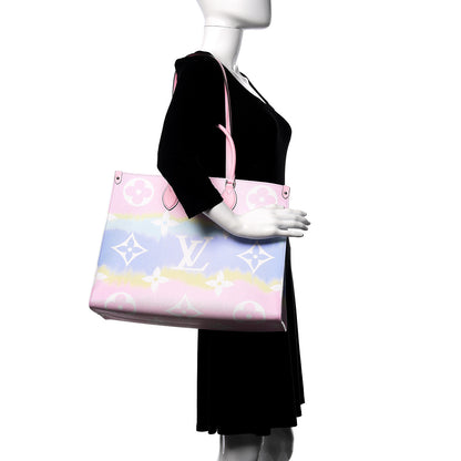 Louis Vuitton Monogram Escale Onthego GM Pastel 2 of 10