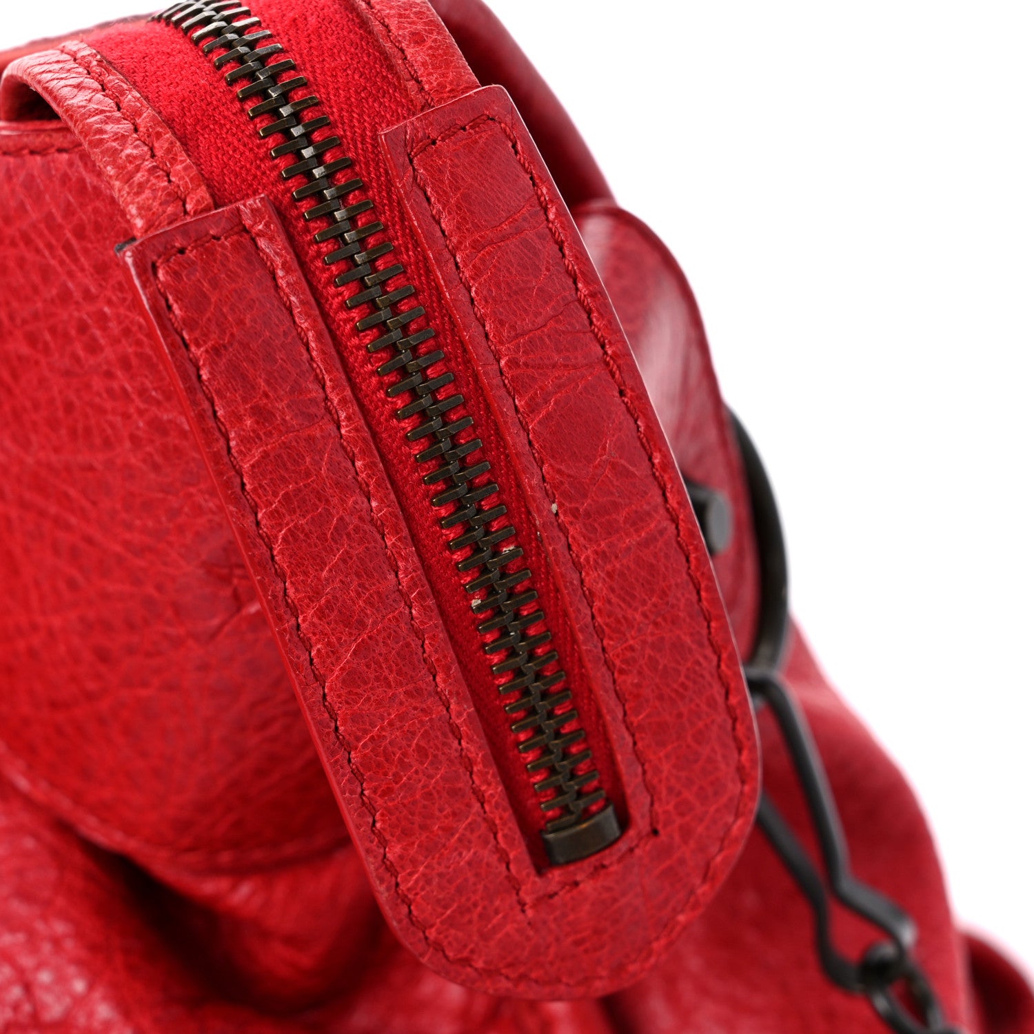 Balenciaga Agneau Classic Hardware Part Time Rouge Coquelicot 20 of 28