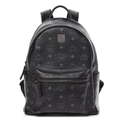 MCM Visetos Small Stark Backpack Black 1 of 11