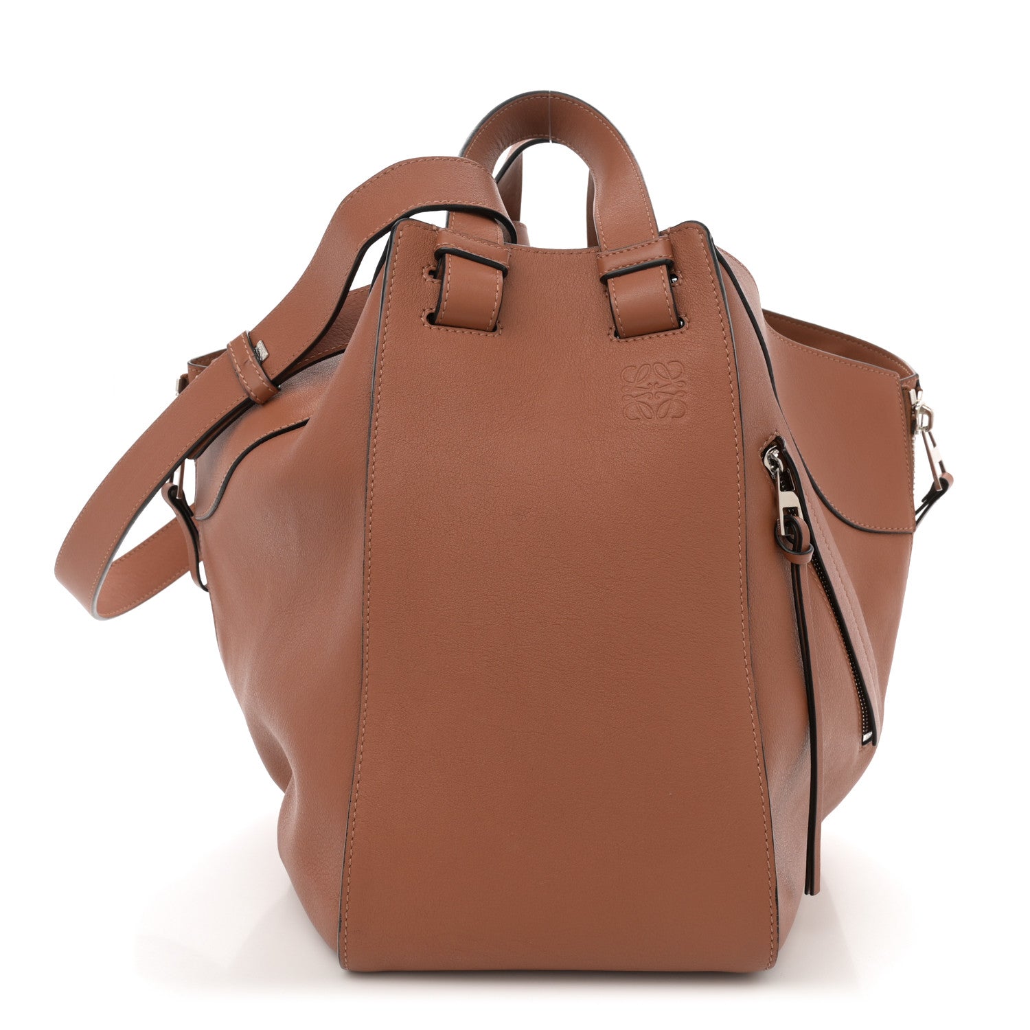 Loewe Calfskin Medium Hammock Shoulder Bag Tan 1 of 10