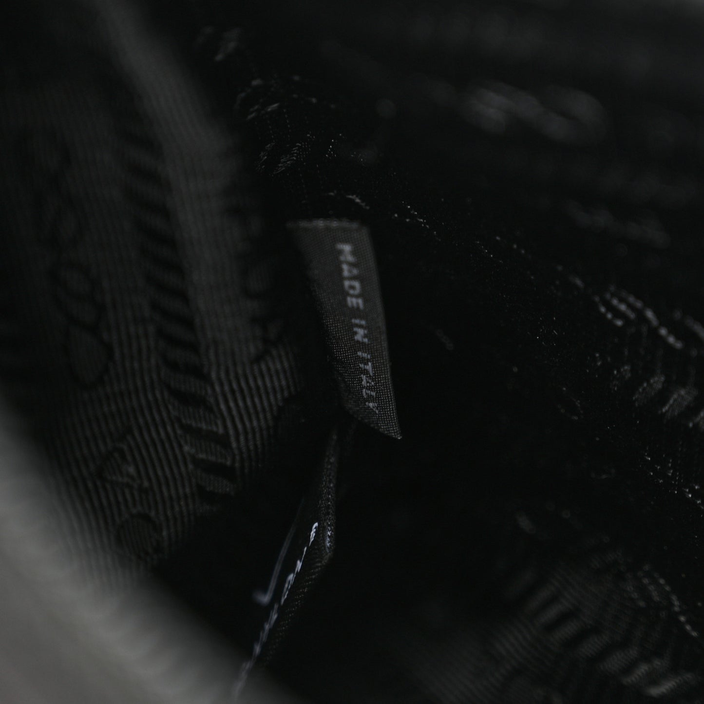 Tessuto Nylon Mini Re-Edition 2000 Bag Black