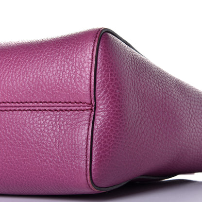 Gucci Dollar Calfskin Mini Swing Top Handle Bag Peonia Flower 9 of 11