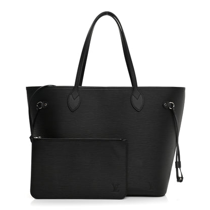 Louis Vuitton Epi Neverfull MM Black 1 of 19