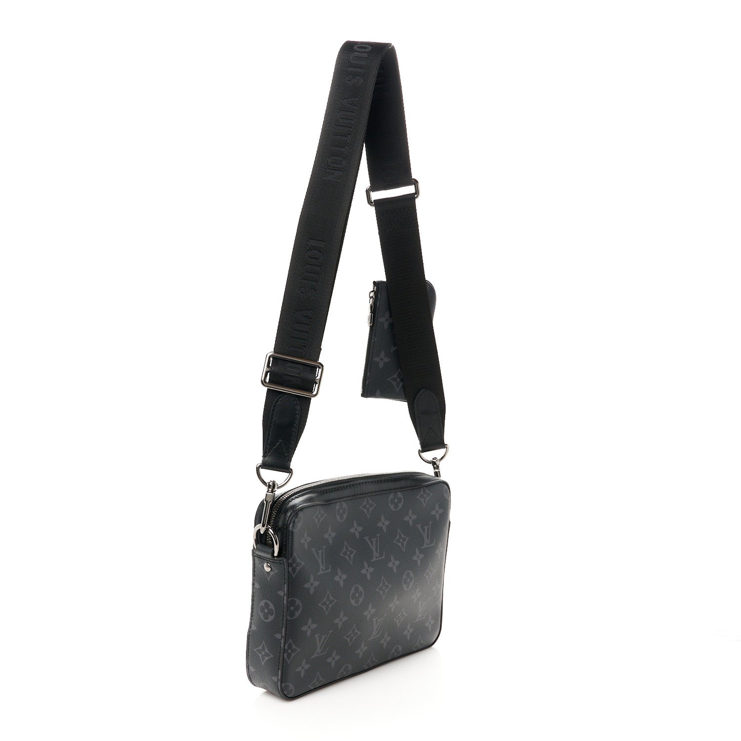 Reverse Monogram Eclipse Trio Messenger Large Pochette
