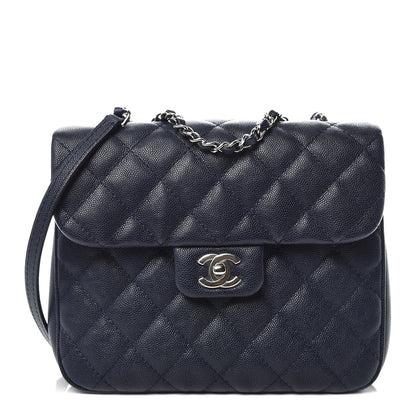 Chanel Caviar Quilted Medium Urban Companion Flap Navy 1 of 9
