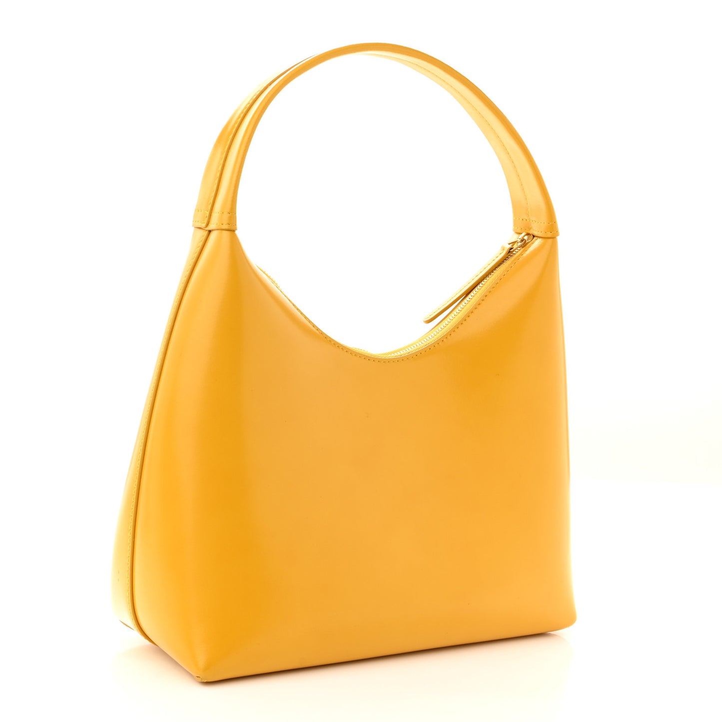 Polished Calfskin Mini Candy Bag Yellow