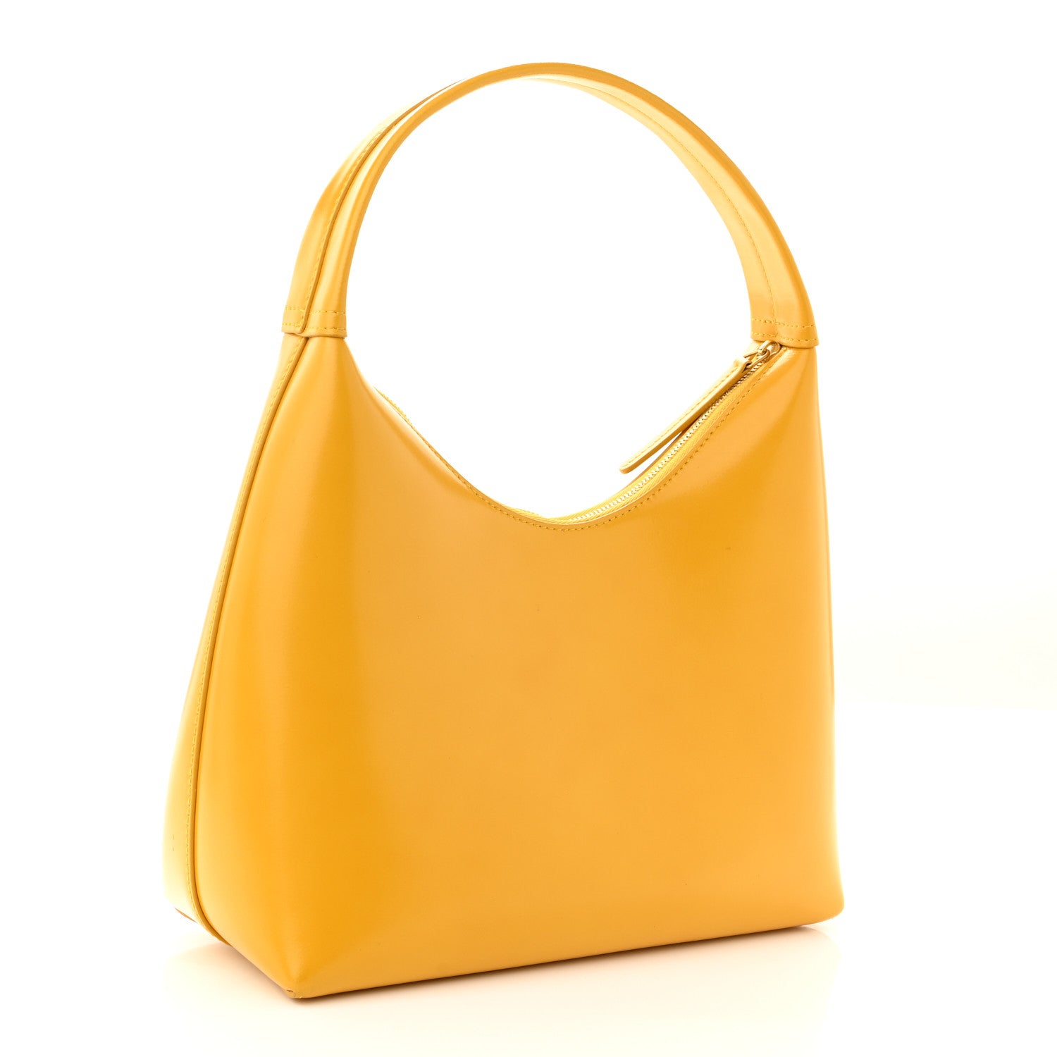 Mansur Gavriel Polished Calfskin Mini Candy Bag Yellow 3 of 9