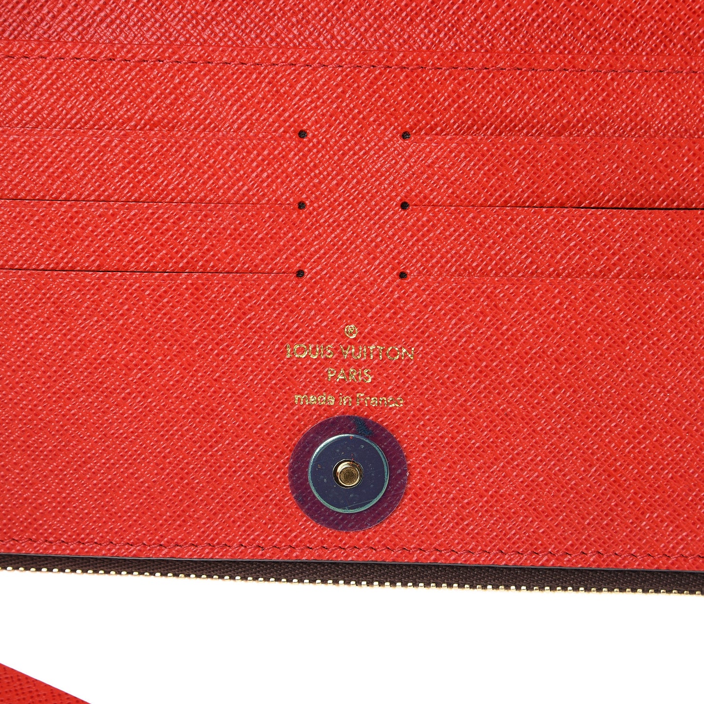 Monogram Adele Wallet Coquelicot