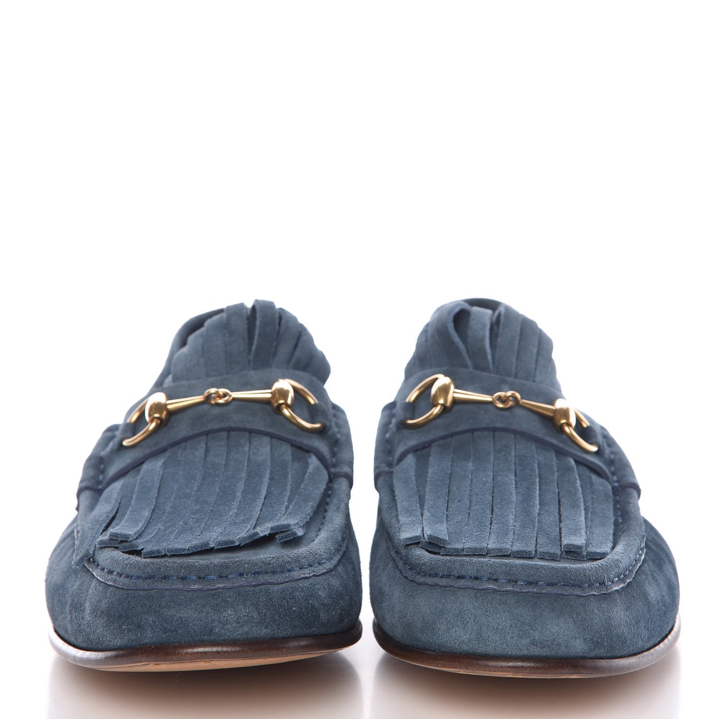 Suede Mens Fringe Horsebit Loafers 14 Gasoline