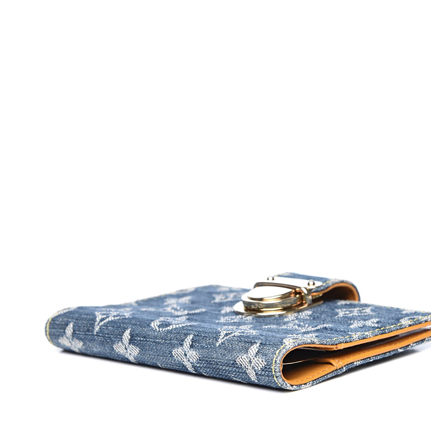 Monogram Denim Agenda PM Blue