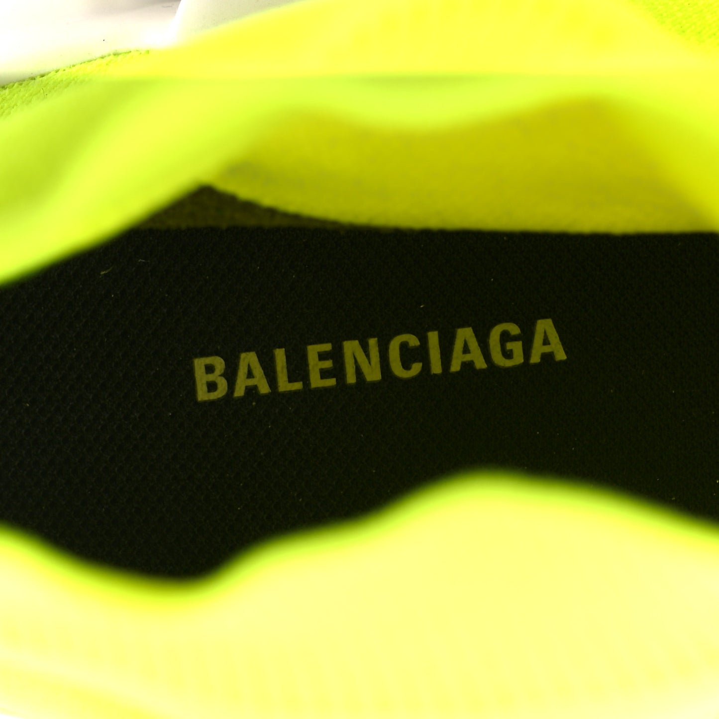 Nylon Knit Womens BB Speed Sneakers 37 Jaune Fluo