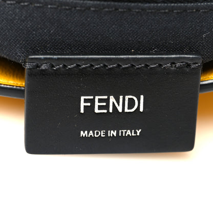 Fendi Nappa FF 1974 Embossed Mini Expandable Flap Bag Mimosa 6 of 10