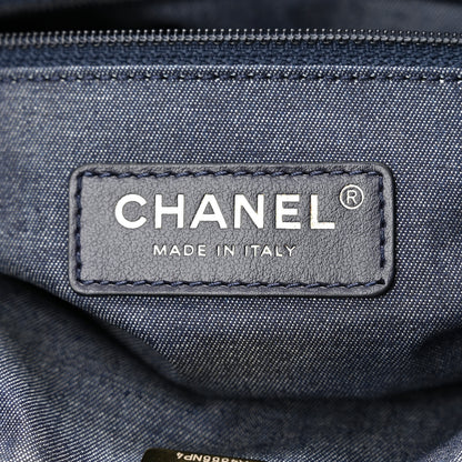 Chanel Lambskin Resin Elegant Maxi Hobo Black 6 of 10