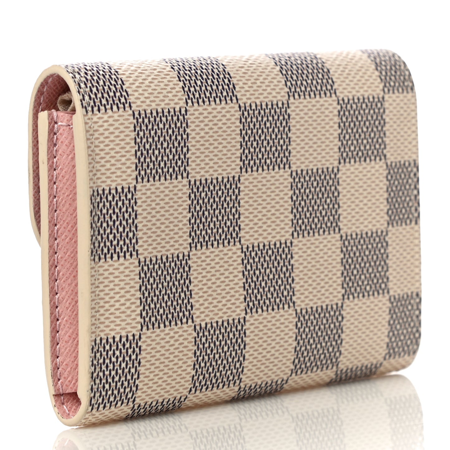 Damier Azur Rosalie Coin Purse Rose Ballerine