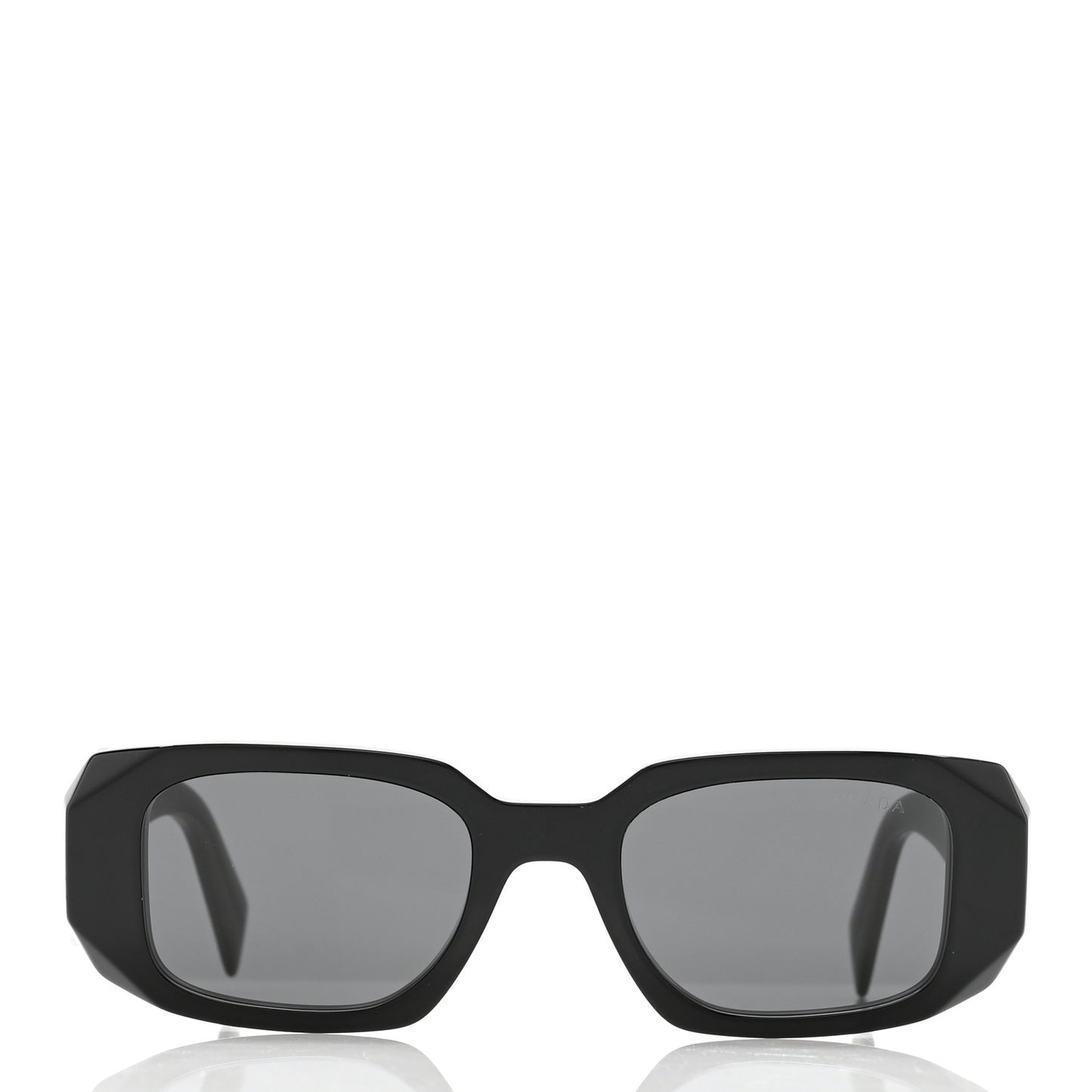 Acetate Symbole Sunglasses SPR 17W Black