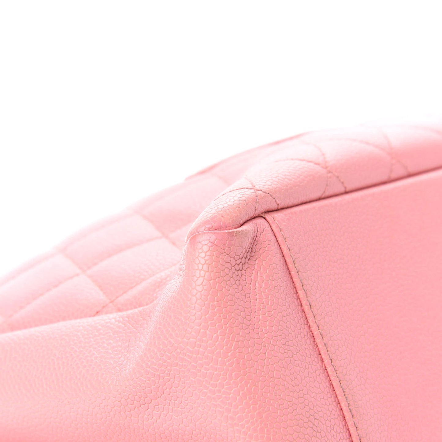 Caviar Quilted Grand Shopping Tote GST Pink