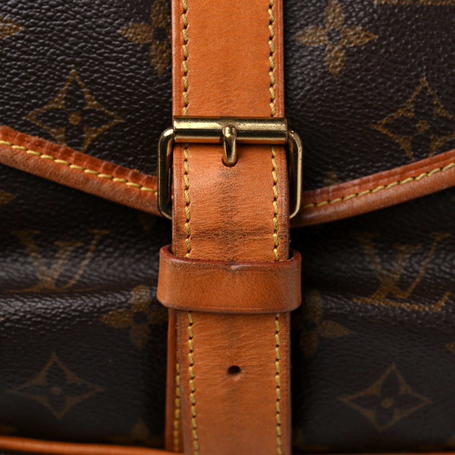 Louis Vuitton Monogram Saumur 35 17 of 21