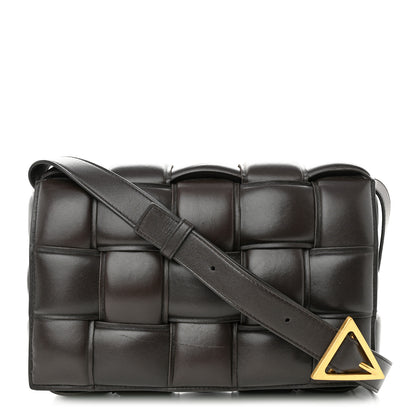 Bottega Veneta Nappa Maxi Intreccio Padded Cassette Crossbody Bag Fondente 1 of 12