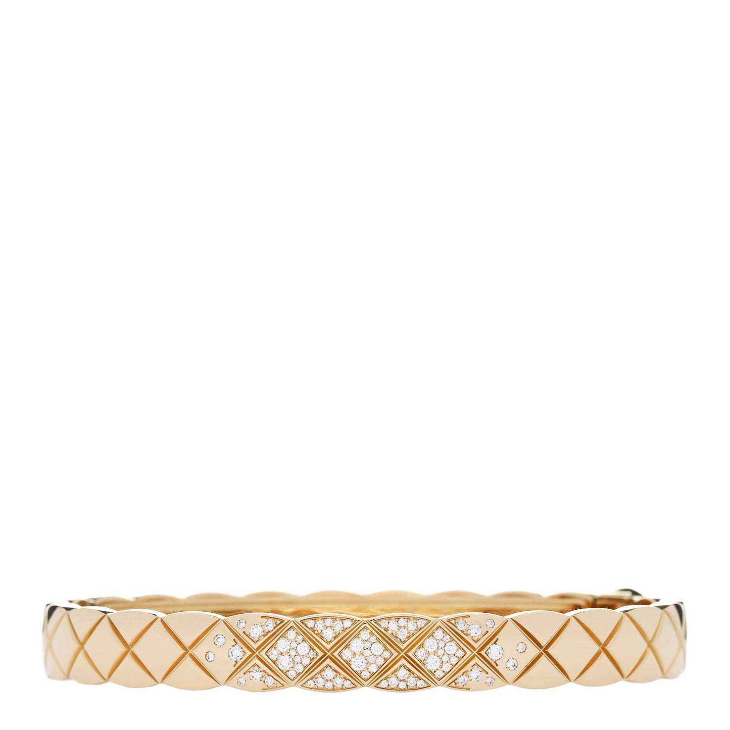 18K Yellow Gold Diamond Coco Crush Bracelet XS