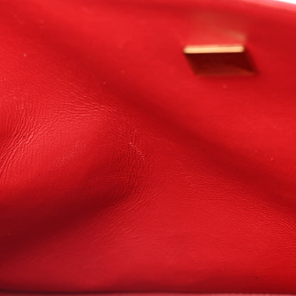 Chanel Caviar Quilted Jumbo Double Flap Red 12 of 14
