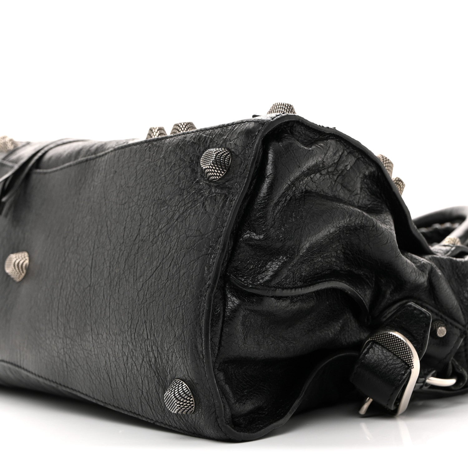 Balenciaga Agneau Arena Neo Cagole City Handbag Black 10 of 10