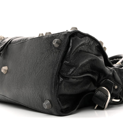 Balenciaga Agneau Arena Neo Cagole City Handbag Black 10 of 10