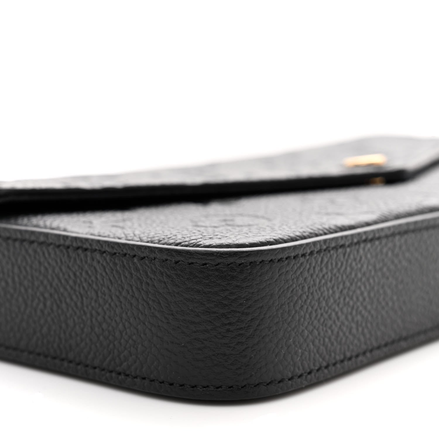 Louis Vuitton Empreinte Pochette Felicie Chain Wallet Black 10 of 12