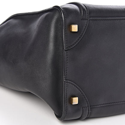 Celine Smooth Calfskin Mini Luggage Black 21 of 25