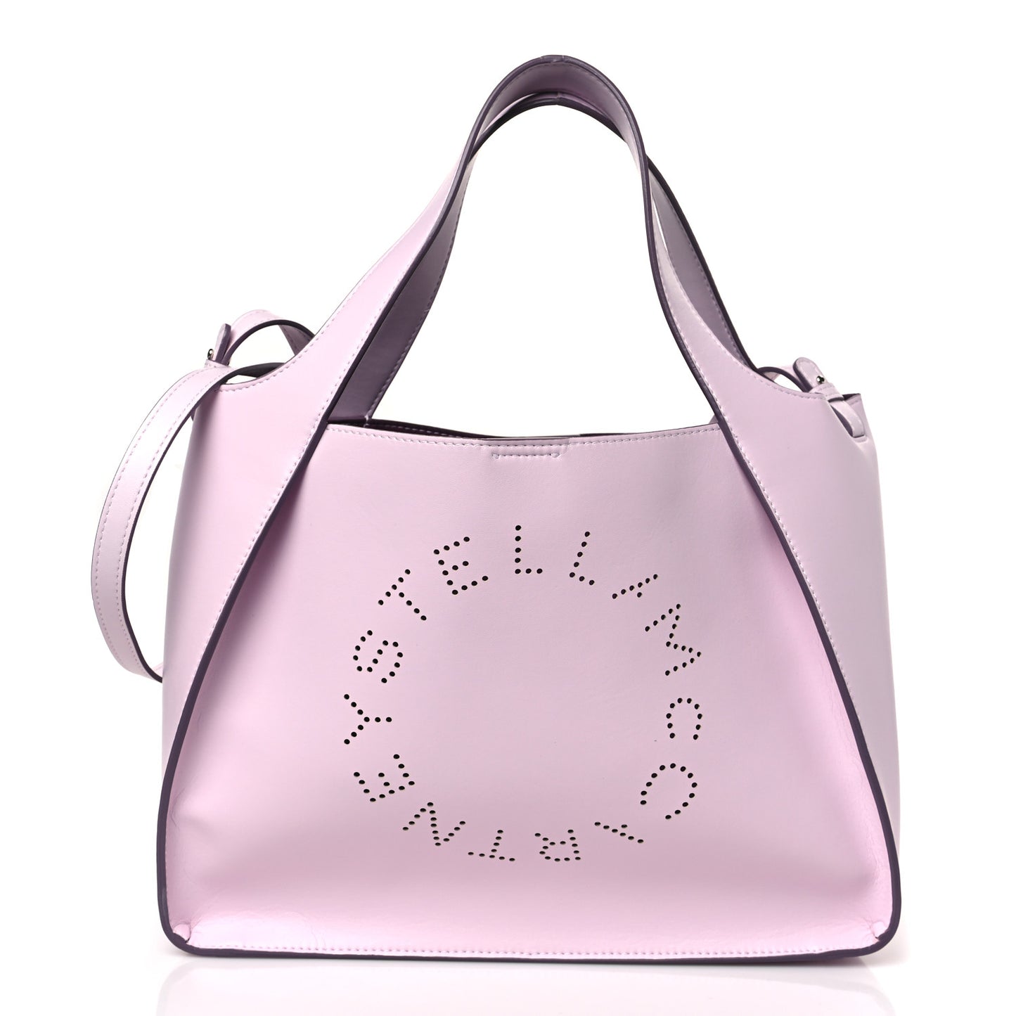 Eco Alter Nappa East West Perforated Tote Lilac