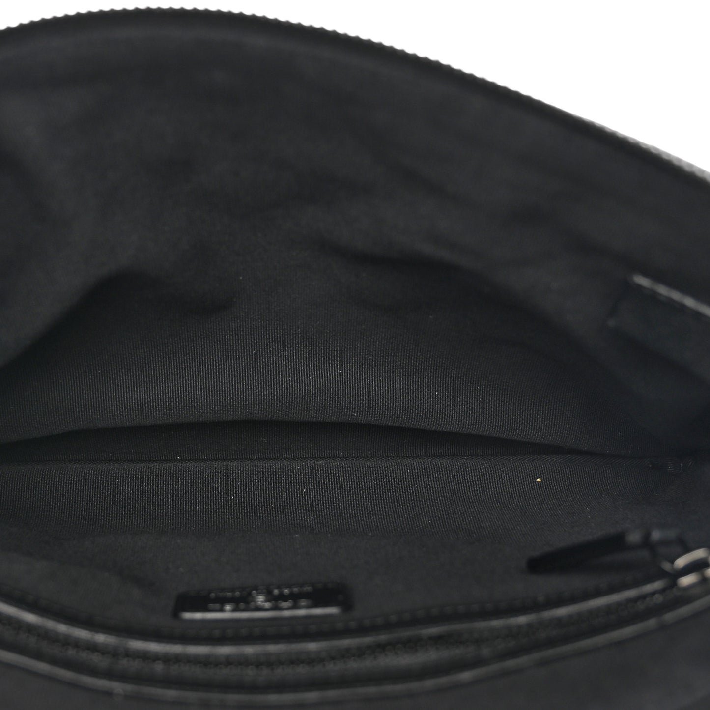 Pearly Lambskin Quilted Medium Cosmetic Case So Black