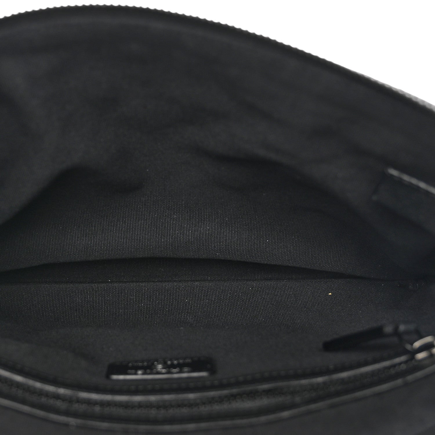 Chanel Pearly Lambskin Quilted Medium Cosmetic Case So Black 5 of 8