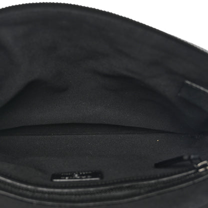 Chanel Pearly Lambskin Quilted Medium Cosmetic Case So Black 5 of 8