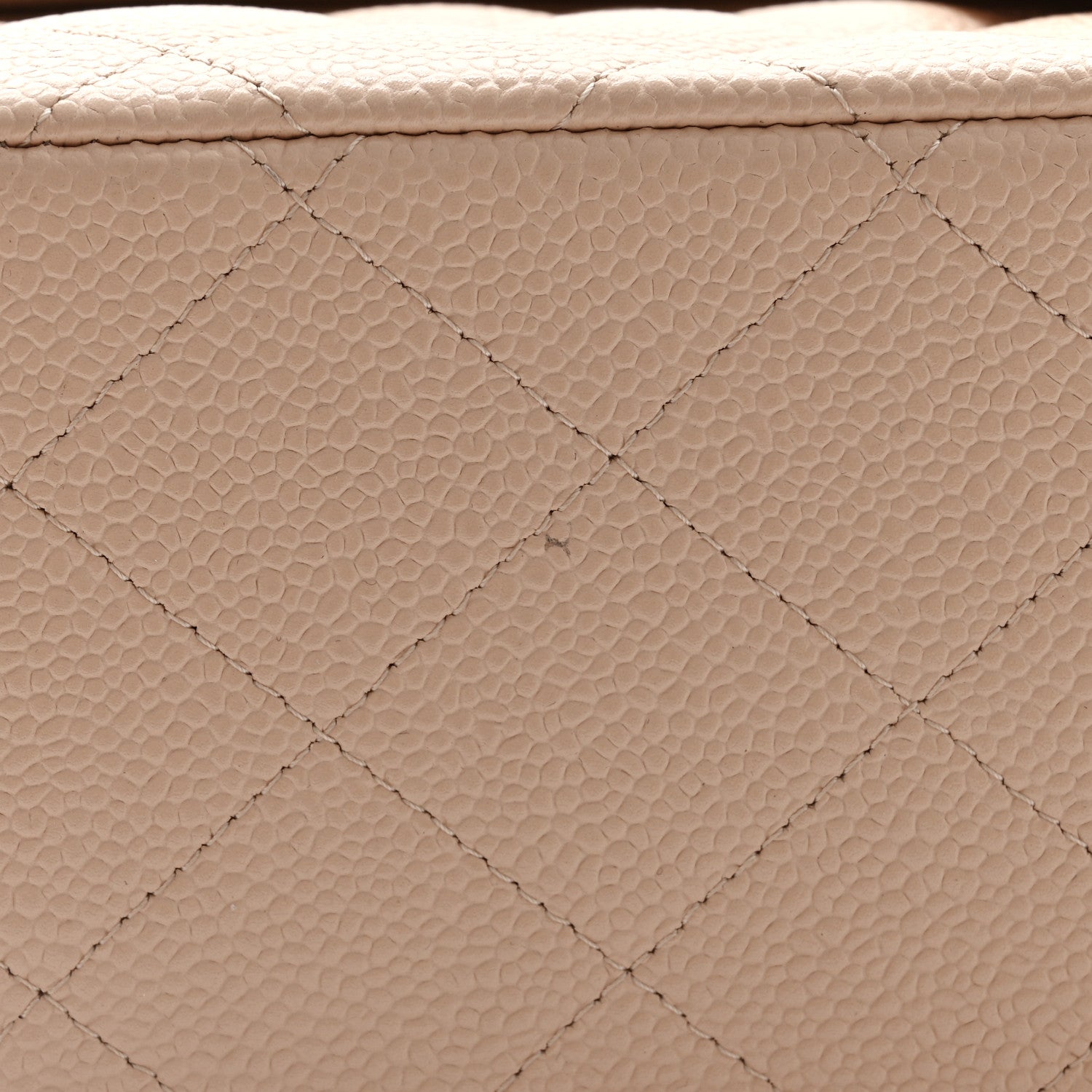 Chanel Caviar Quilted Jumbo Double Flap Beige Clair 12 of 12