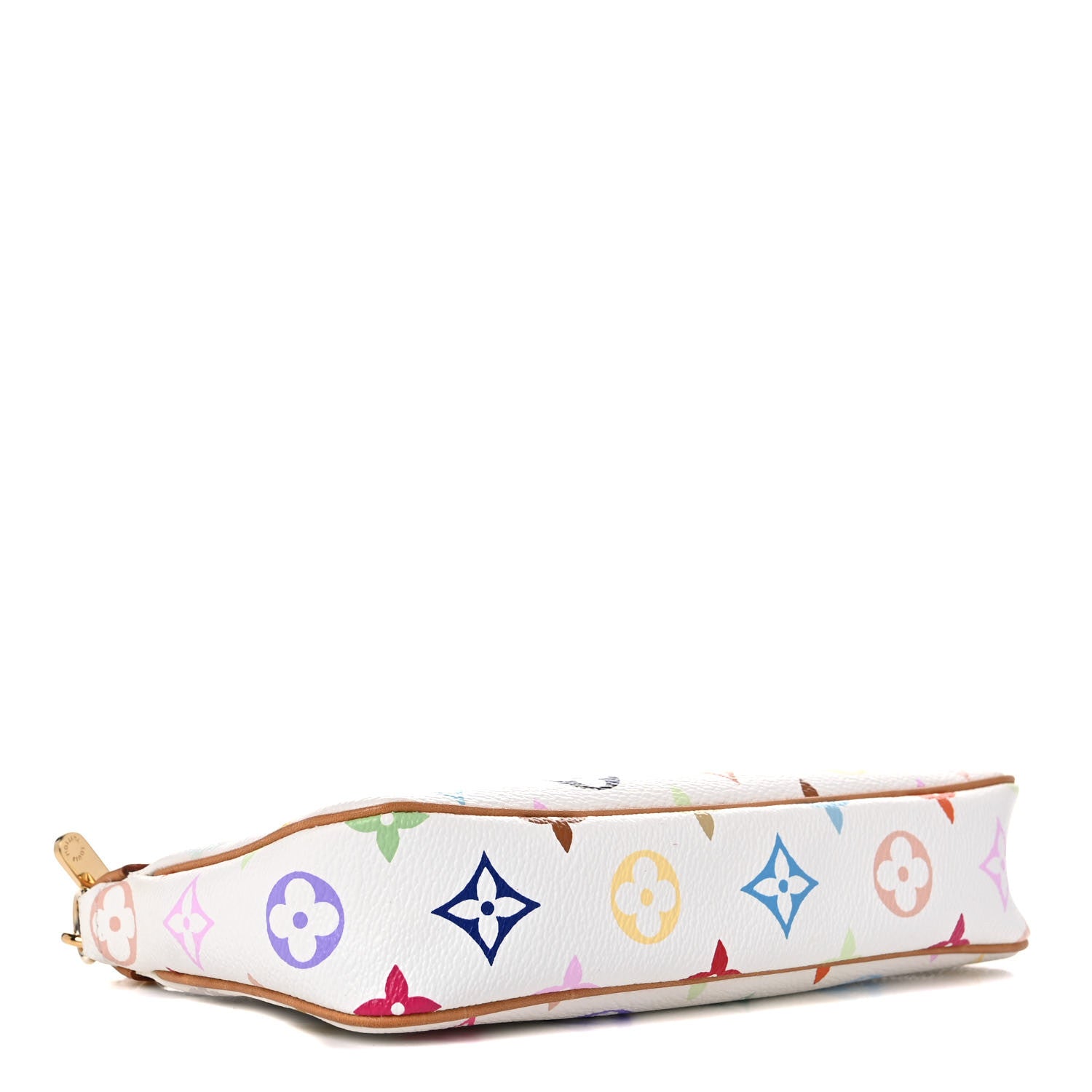 Louis Vuitton Monogram Multicolor Pochette Accessories White 4 of 17