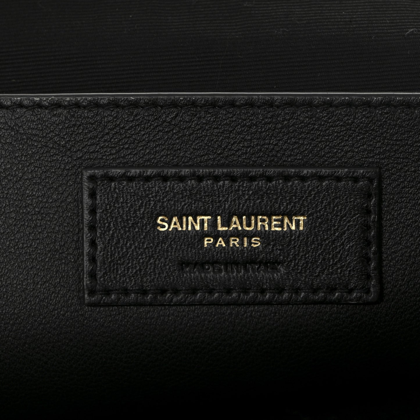 Lambskin Matelasse Monogram Large Jamie 4.3 Black