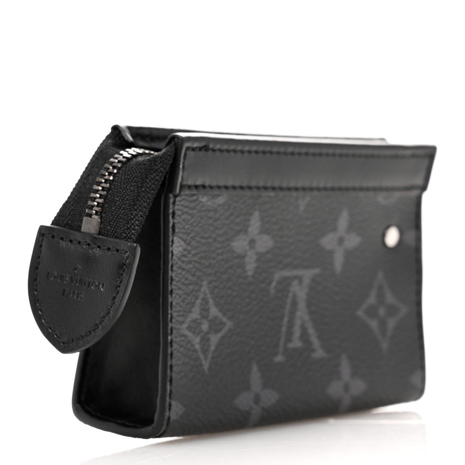 Louis Vuitton Monogram Eclipse Key Pouch Voyage 3 of 7