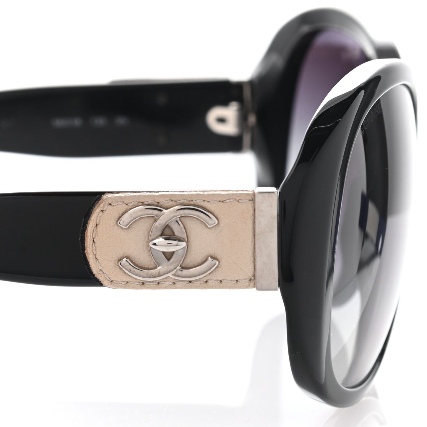Acetate CC Turnlock Sunglasses 5235-Q Black Beige
